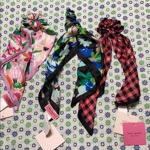 Kate Spade hair scrunchies